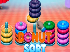 խաղ Donut Sort