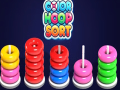 խաղ Color Hoop Sort