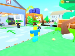 խաղ Obby Yard Sale