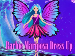 խաղ Barbie Mariposa Dress Up