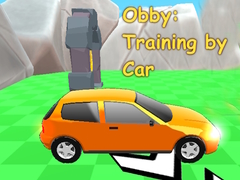 խաղ Obby: Training by Car