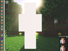 խաղ Draw a Skin for Mineblock with Physics