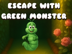 խաղ Escape With Green Monster