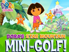 խաղ Dora The explorer Dora's Star Mountain Mini-Golf