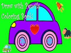 խաղ Draw with Pencils Coloring Book!