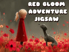 խաղ Red Bloom Adventure Jigsaw