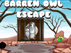 խաղ Barren Owl Escape