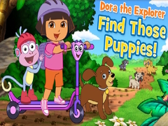 խաղ Dora the Explorer Find Those Puppies