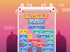 խաղ Blocky Rush