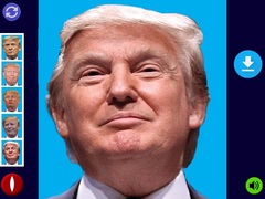 խաղ Beaten Trump Face Lol