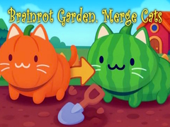 խաղ Brainrot Garden. Merge Cats