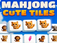 խաղ Mahjong Cute Tiles