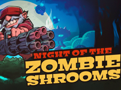 խաղ Night of the Zombieshrooms
