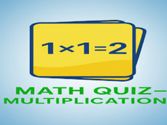 խաղ Math Quiz - Multiplication