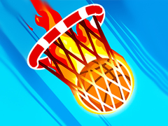 խաղ On Fire Basketball Shots