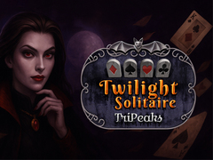 խաղ Twilight Solitaire TriPeaks