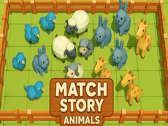 խաղ Match Story Animals