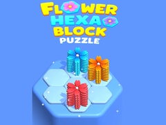 խաղ Flower Hexa Block Puzzle