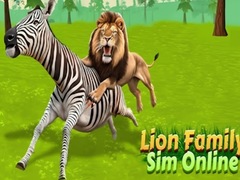 խաղ Lion Family Sim Online