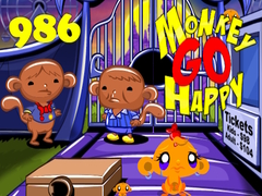 խաղ Monkey Go Happy Stage 986