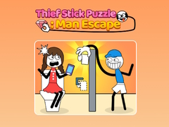 խաղ Thief Stick Puzzle: Man Escape