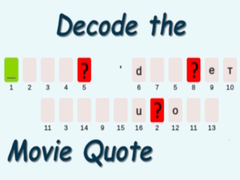 խաղ Decode the Movie Quote