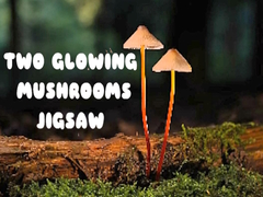 խաղ Two Glowing Mushrooms Jigsaw