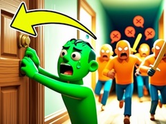 խաղ Knock and Run. 100 Doors Escape