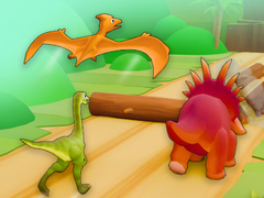 խաղ Dinosaur Shifting Run