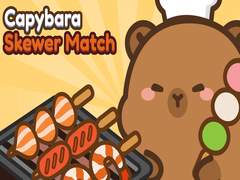 խաղ Capybara Skewer Match