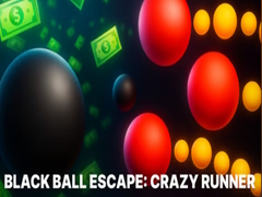 խաղ Black Ball Escape: Crazy Runner