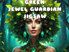 խաղ Green Jewel Guardian Jigsaw