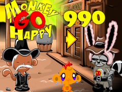 խաղ Monkey Go Happy Stage 990