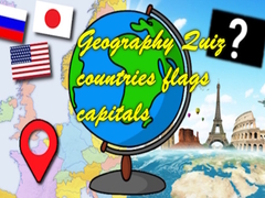 խաղ Geography Quiz countries flags capitals