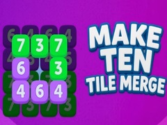 խաղ Make Ten Tile Merge