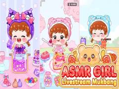 խաղ ASMR Girl: Livestream Mukbang