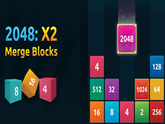 խաղ 2048 X2 Merge Blocks