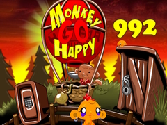 խաղ Monkey Go Happy Stage 992