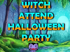 խաղ Witch Attend Halloween Party