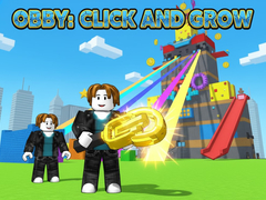խաղ Obby: Click and Grow
