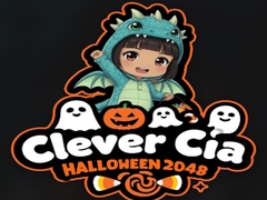 խաղ Clever Cia: Halloween 2048