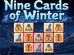 խաղ Nine Cards of Winter