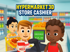 խաղ Hypermarket 3D: Store Cashier