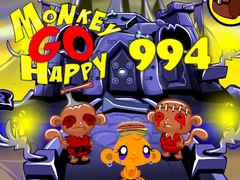 խաղ Monkey Go Happy Stage 994
