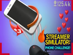 խաղ Streamer Simulator: Phone Challenge!