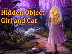խաղ Hidden Object Girl and Cat
