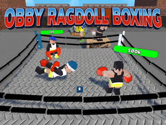 խաղ Obby Ragdoll Boxing