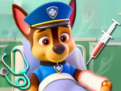 խաղ Jigsaw Puzzle: PAW Patrol Hospital Care