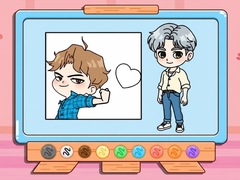 խաղ Coloring Book: Soda Pop Jinu