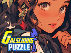 խաղ Gal Sliding Puzzle